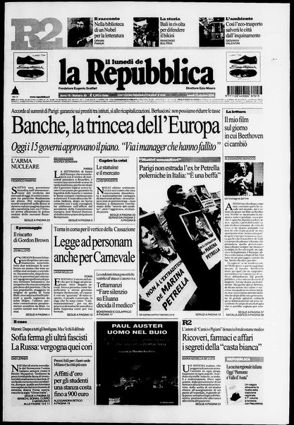 Il lunedì de La repubblica